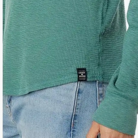 Lucky brand hoodie thermal long sleeve - Picture 5 of 5